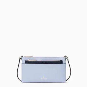 Kate Spade Candied Flower Blue Sadie Crossbody Set
